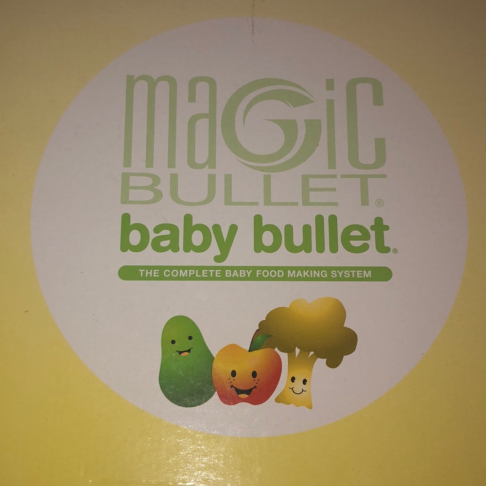 Magic Bullet Baby Bullet (used once) all pieces